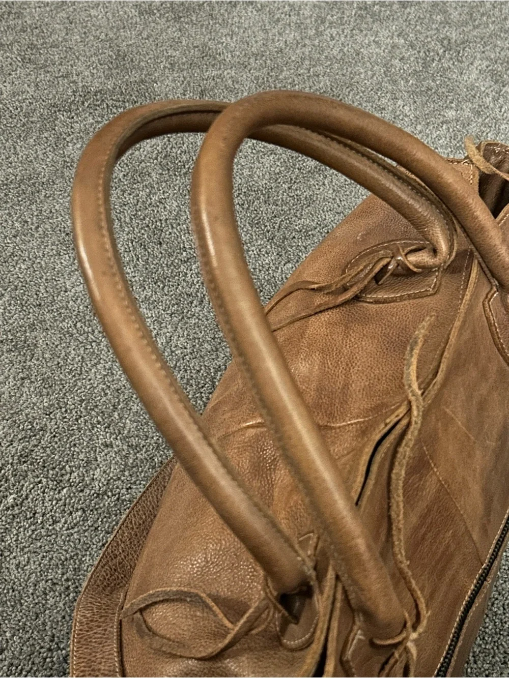 Bed Stu Rockaway X-Large Leather Tote Handbag