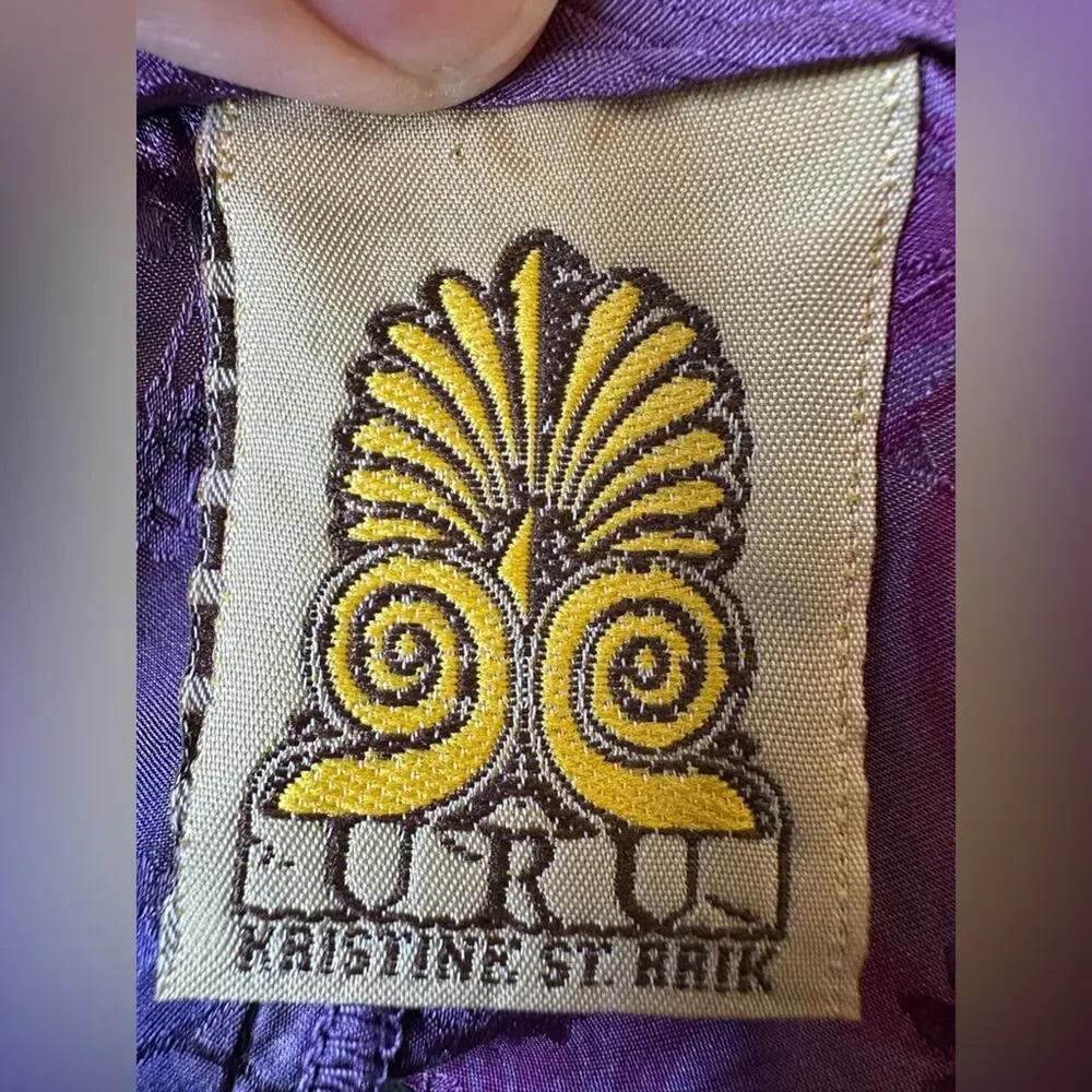 Uru purple satin