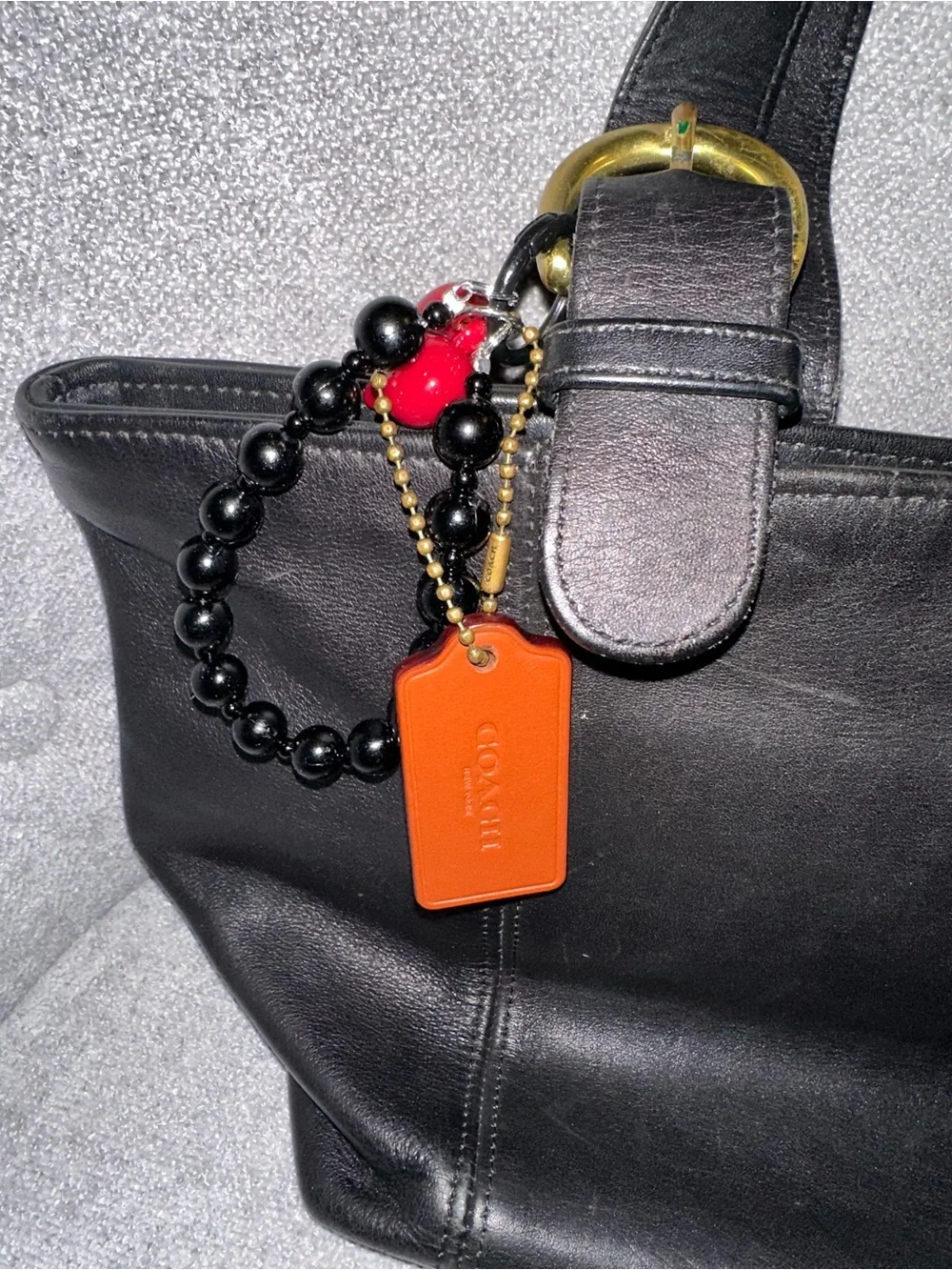 Coach black vintage