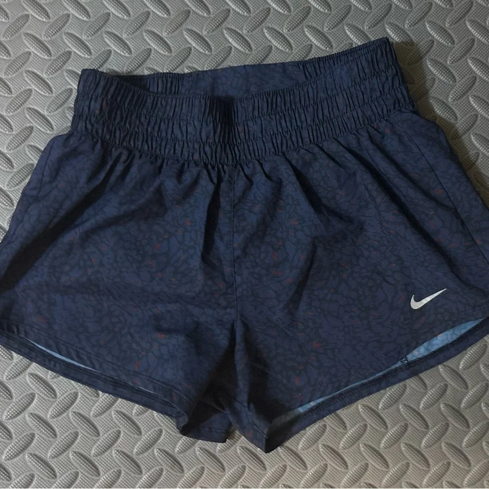 Nike Women's Dark Blue Athletic Shorts‎
