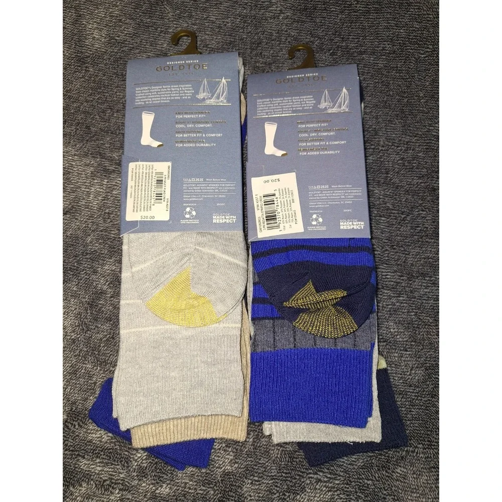Gold Toe argyle socks