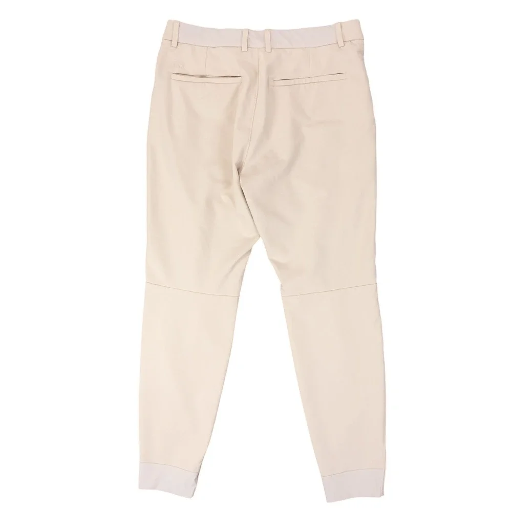 UNRL Halifax Golf Pants Mens M 31-33 Beige Polyester Spandex Tapered Athletic