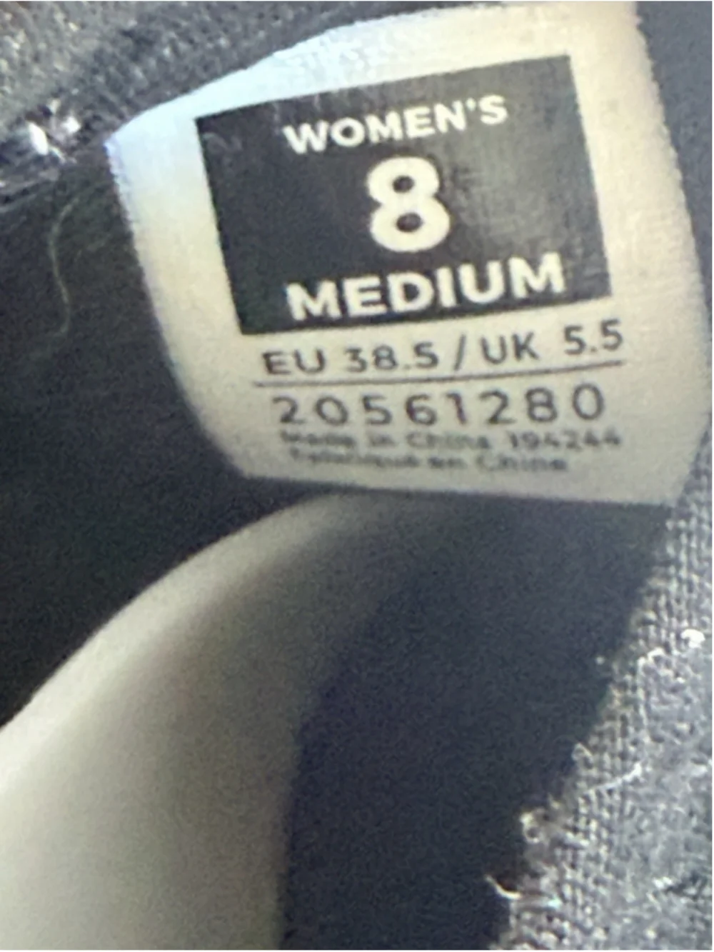 KURU Atom Athletic $160 Women's Sneakers Shoes Size 8 M Mesh Speckled Black