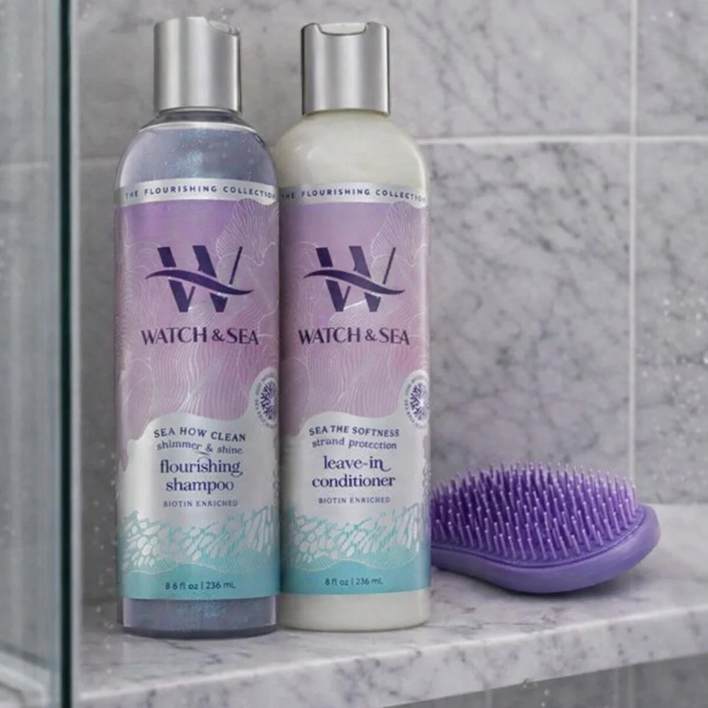 Watch & Sea‎ Flourishing Shampoo and Leave-In Conditioner Set