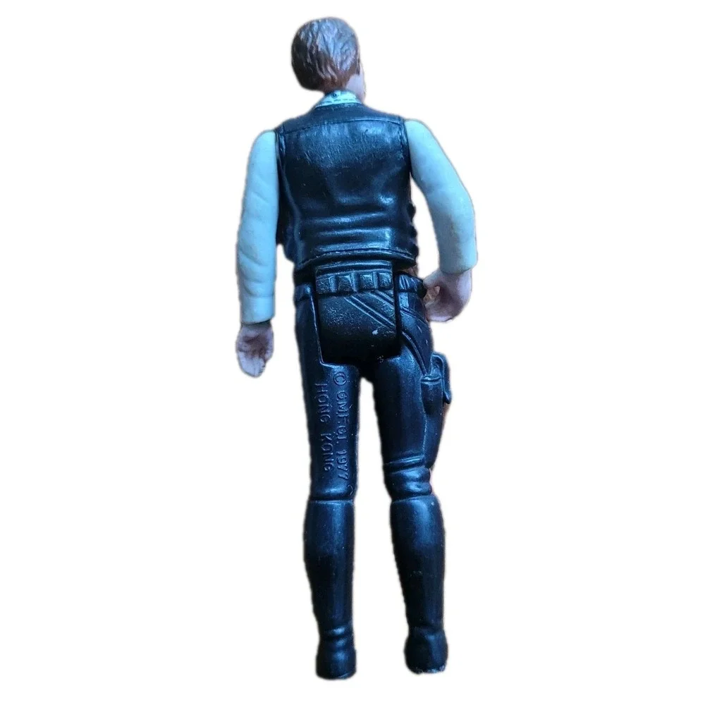 Vintage‎ Star Wars 1977 Han Solo Small Head Original Kenner Action Figure