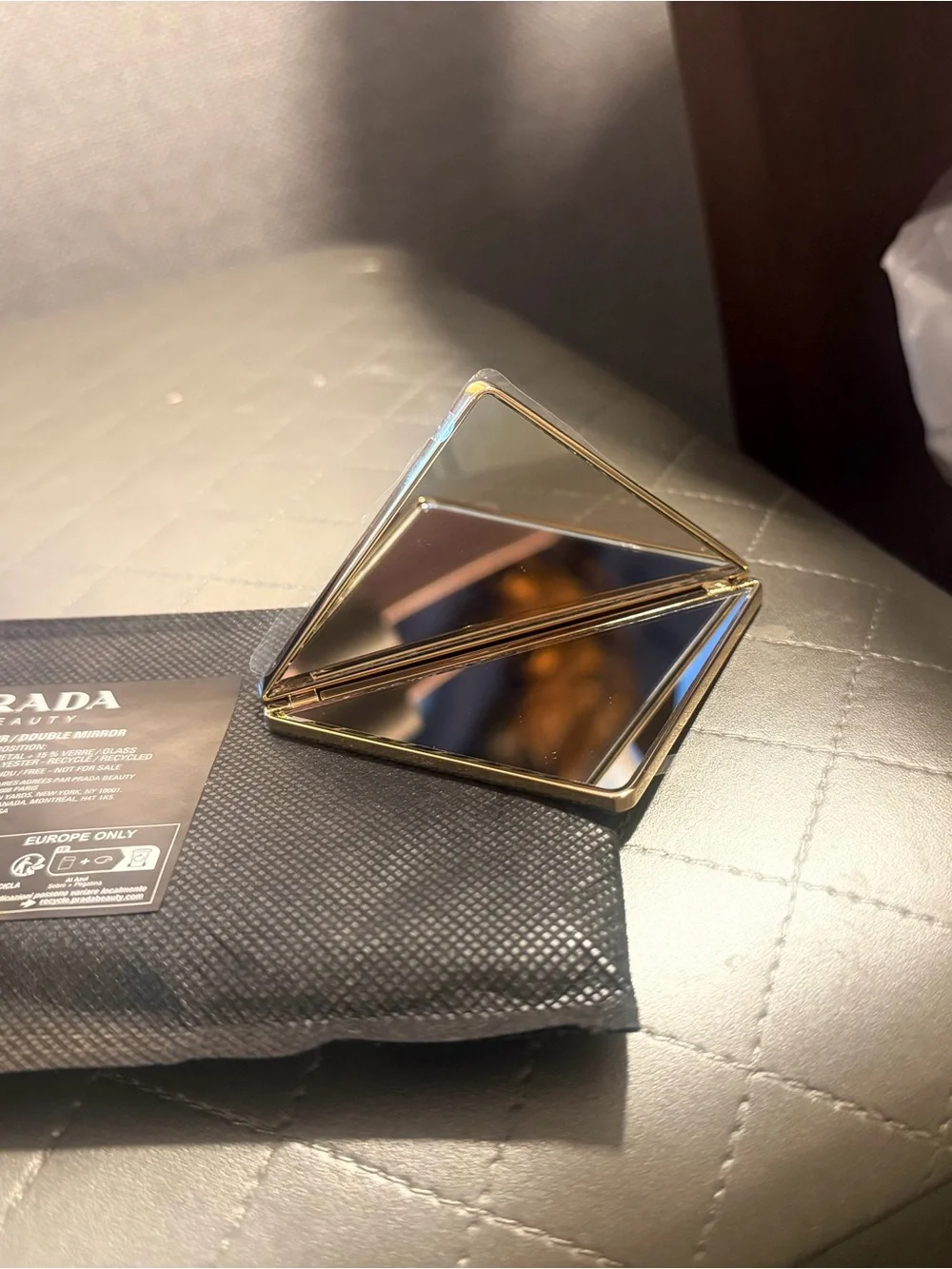 Prada sleek triangular