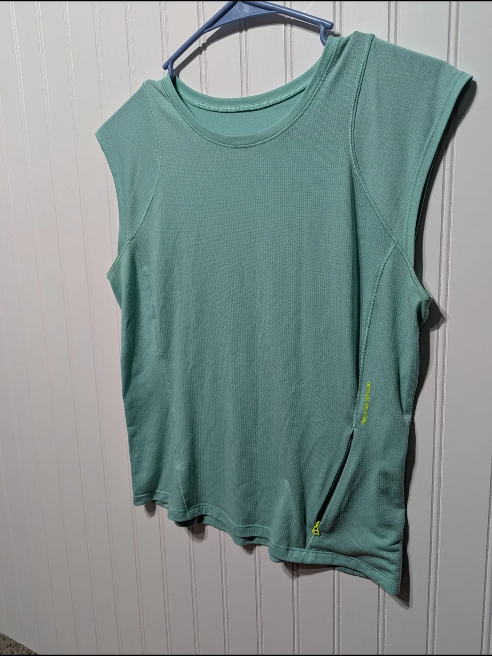 lululemon athletica Mint Green Sleeveless Performance Tank