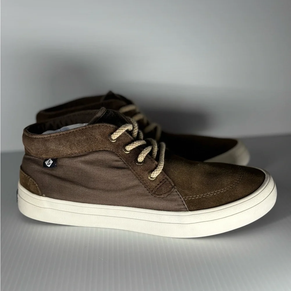 SPERRY Shoes Womens 8 Top Sider Crest Knoll Suede Chukka Casual Outdoors Sailing