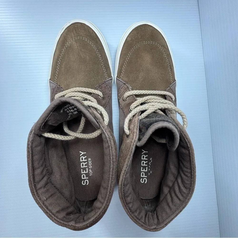 SPERRY Shoes Womens 8 Top Sider Crest Knoll Suede Chukka Casual Outdoors Sailing