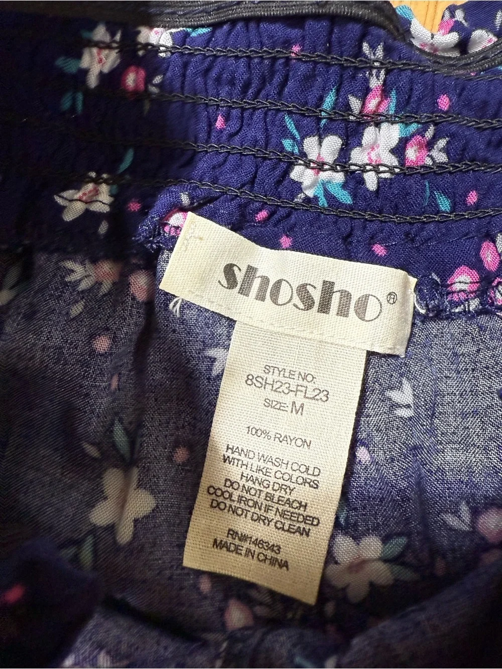 Shosho & Ambiance Apparel stripes floral feature
