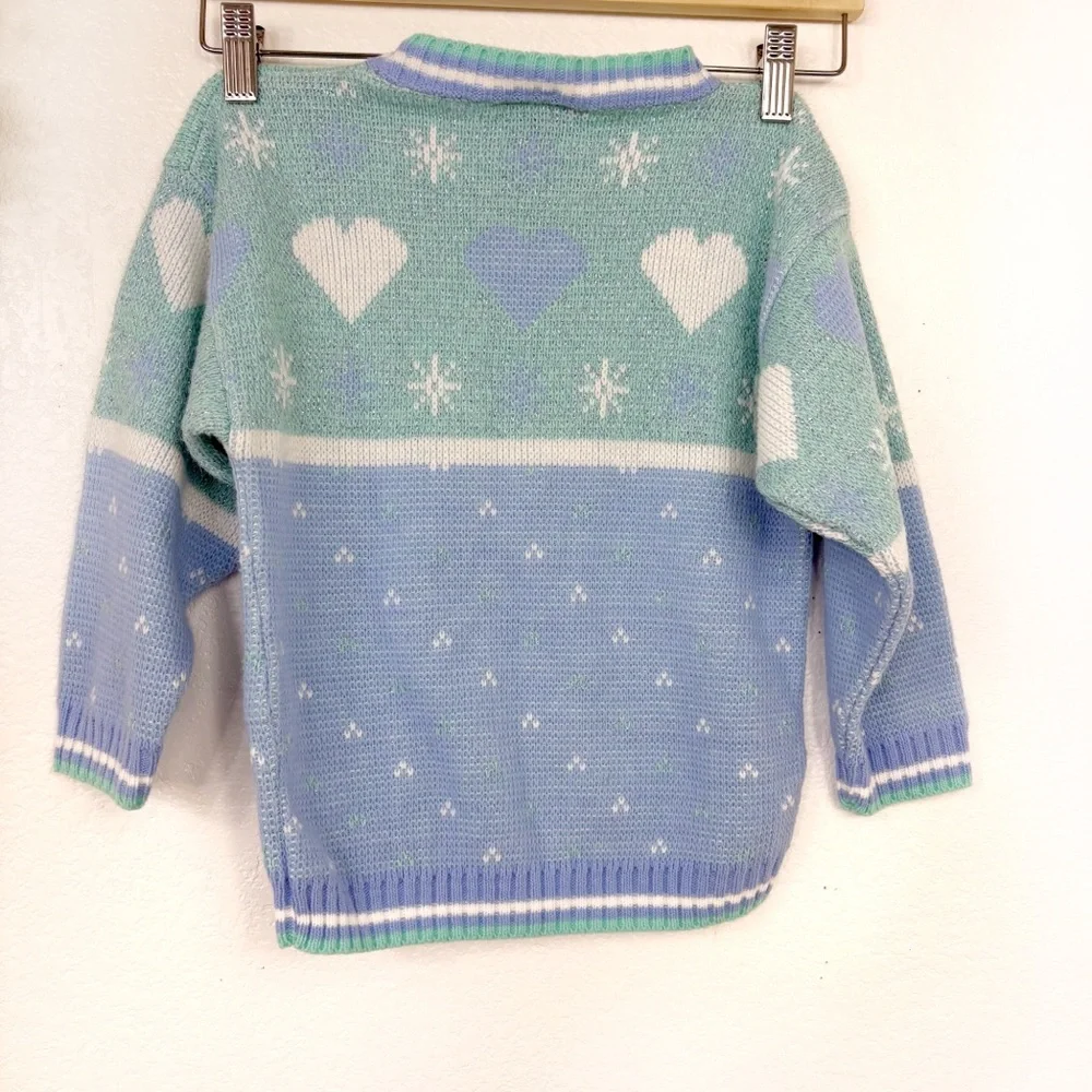 Vintage heartworks block pullover