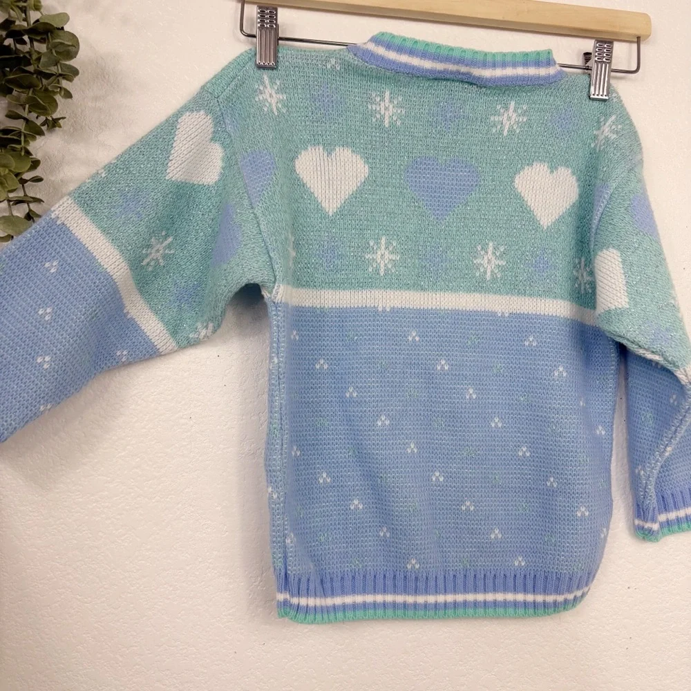 Vintage sweater periwinkle