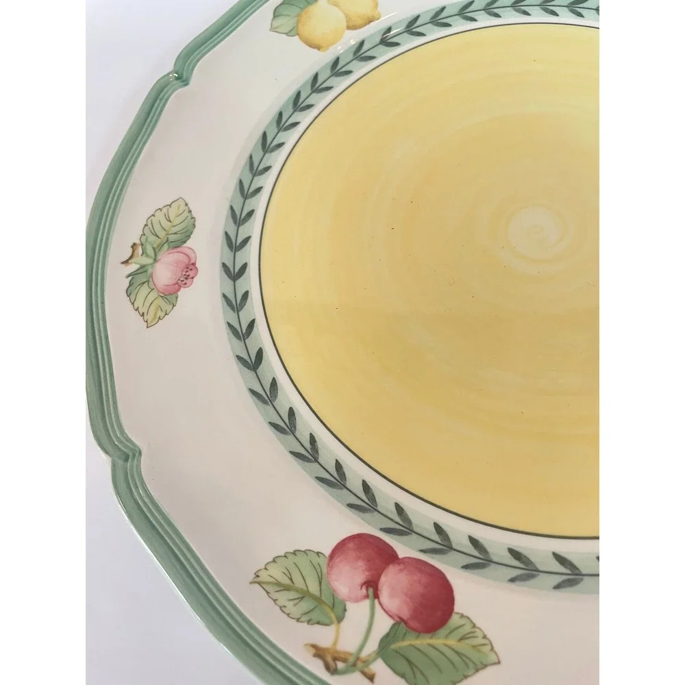 Villeroy & Boch French Garden‎ Fleurence Chop Plate Round Platter 12.25