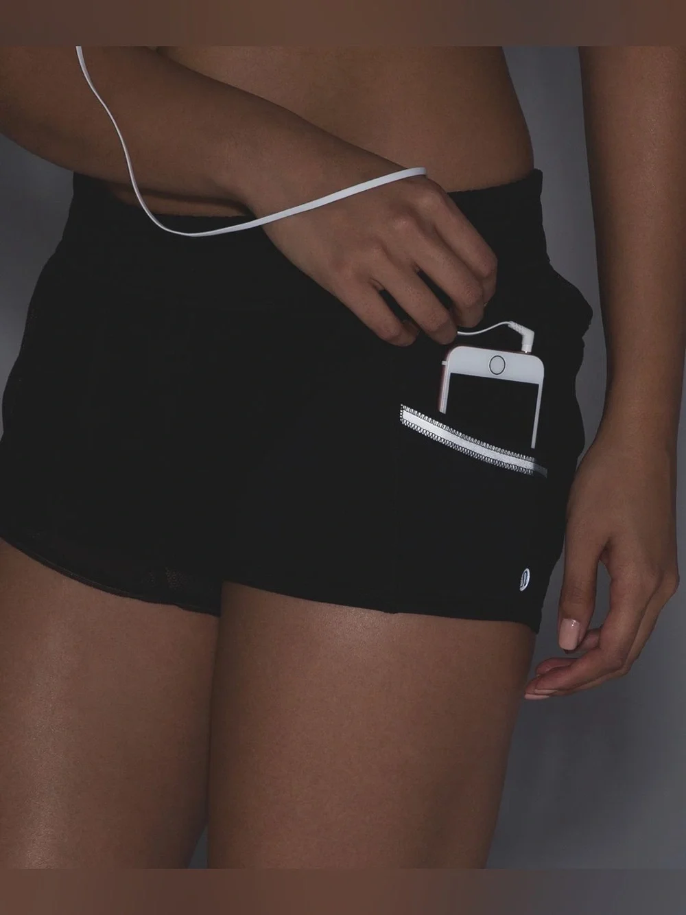 lululemon athletica City Sky Run By Short - Black