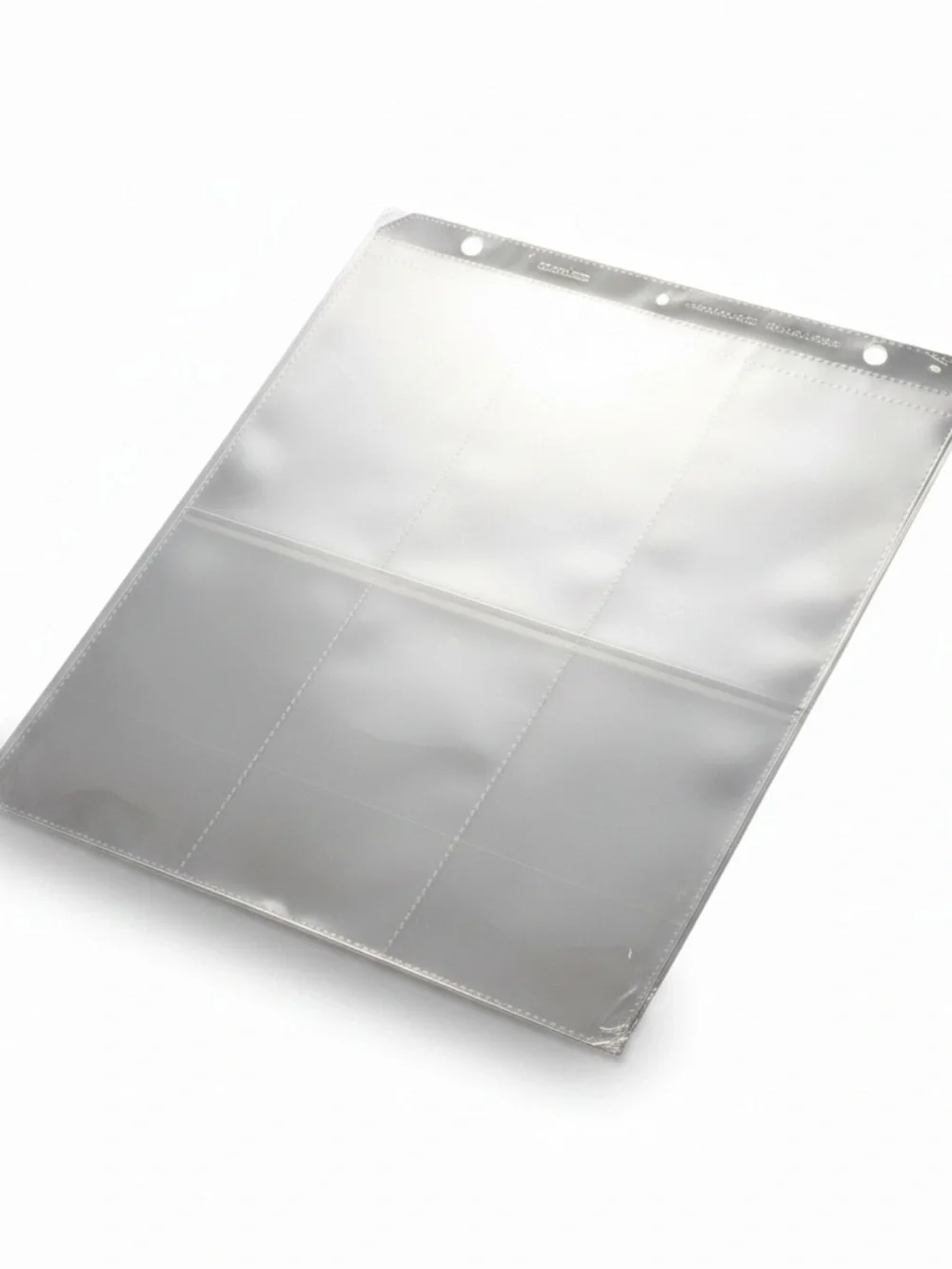Clear  6 Pocket “Memory Protectors”-Transparent