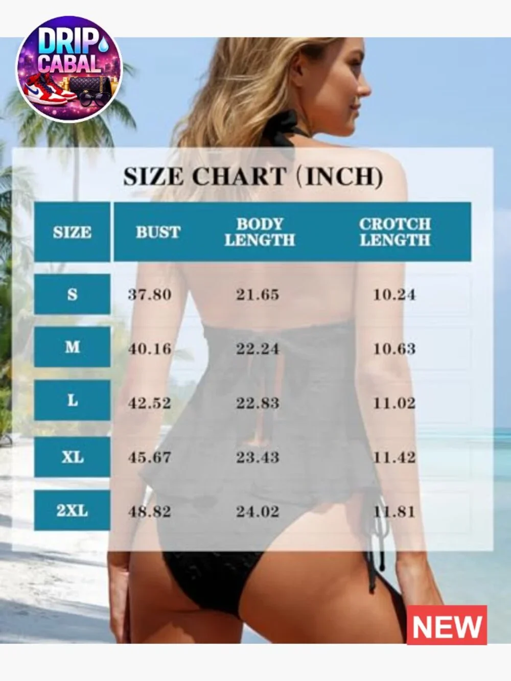 N/A halter tankini