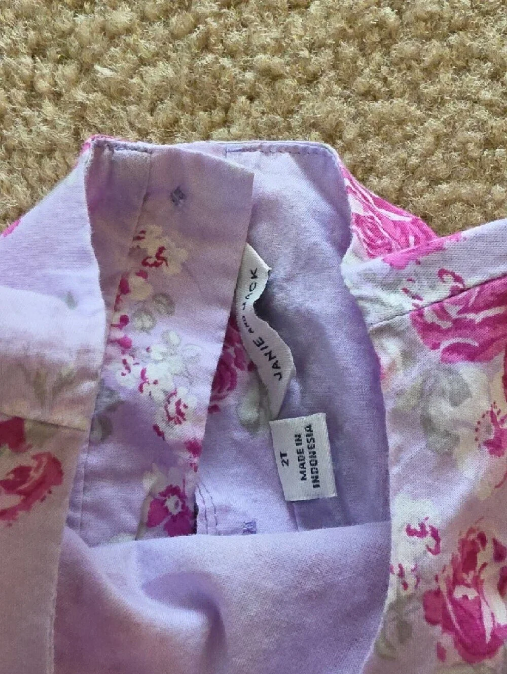 Janie and Jack lightweight floral