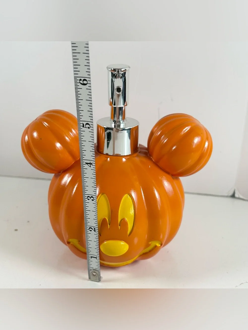 Jay Franco Disney Mickey Mouse Halloween Pumpkin Lotion Soap Dispenser