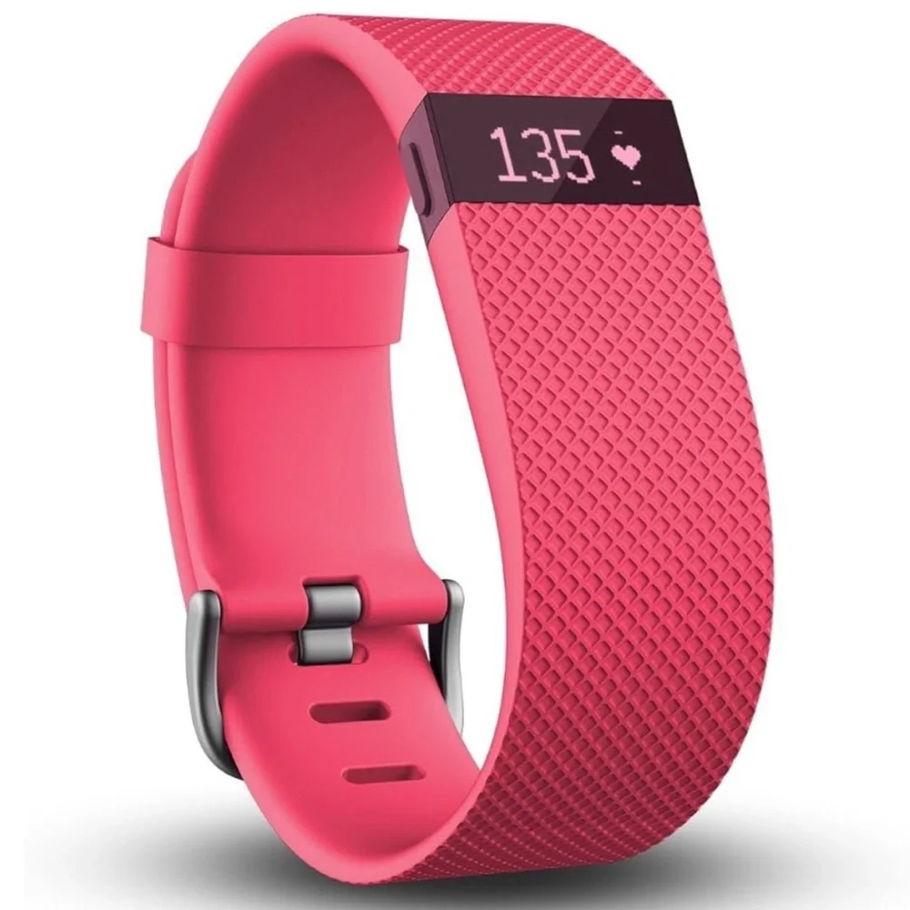 NWT Fitbit Charge HR Activity Tracker Pink