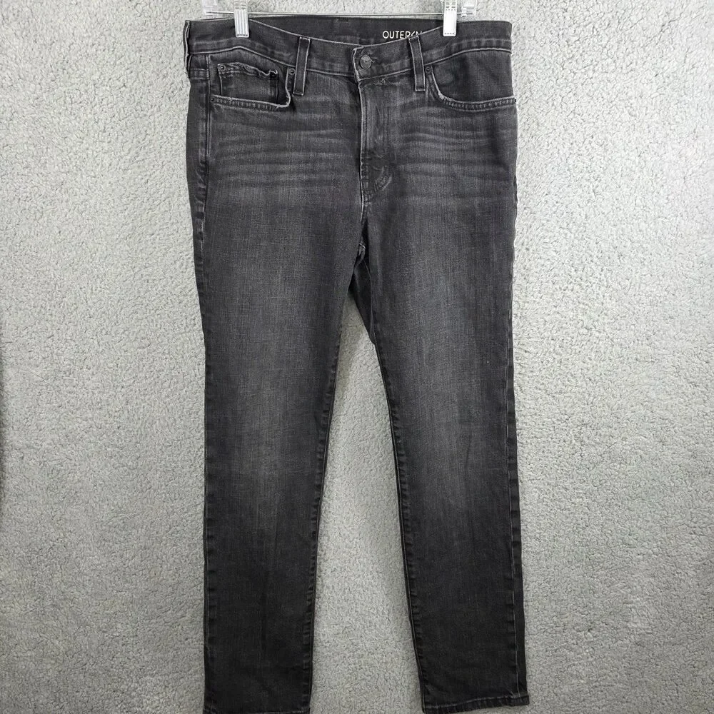 OUTERKNOWN SEA Jeans Black Drifter Tapered Fit Organic Mens 32x30