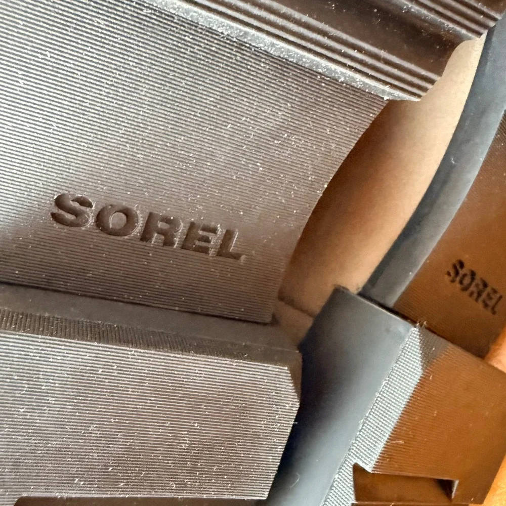 Sorel Womens Emelie II Chelsea WP Waterproof Leather Boots Quarry‎ Grey