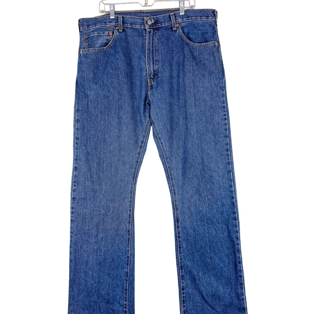 Levis 517 Jeans Mens 38 Blue Bootcut‎ Denim Medium Wash Classic 5-Pocket 38x35