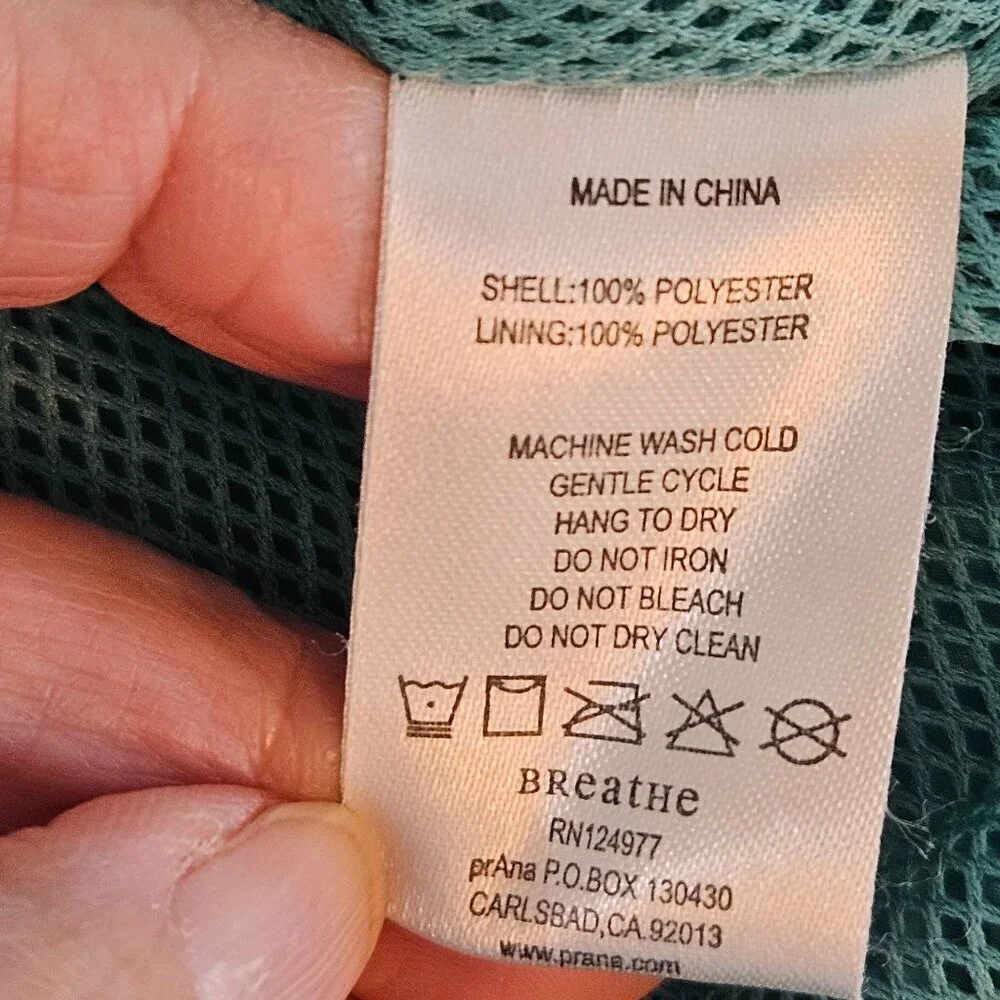 Prana pre welcome washable