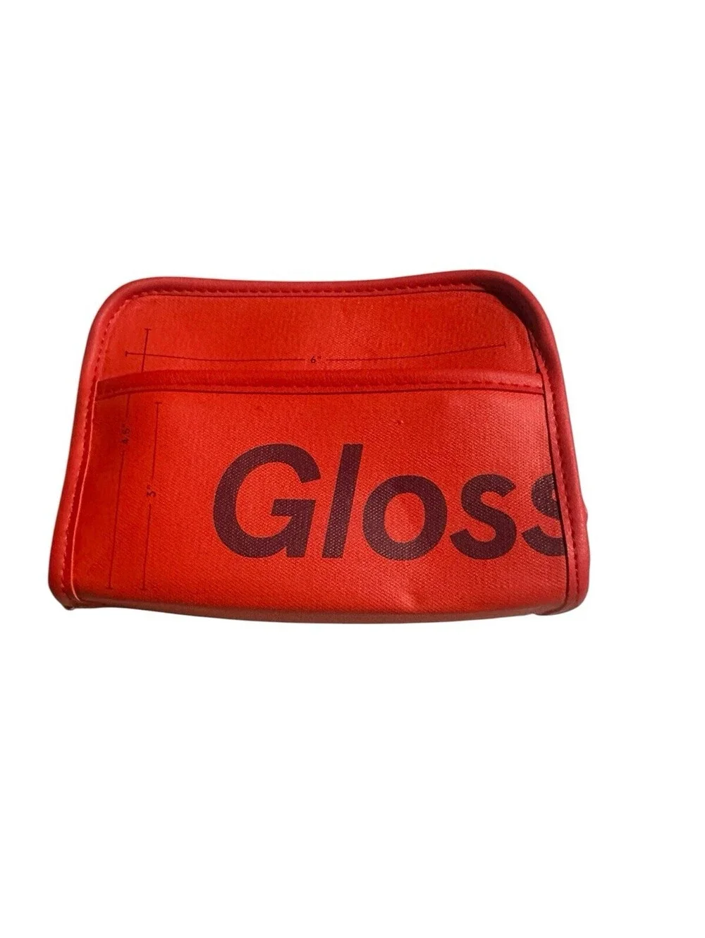 Glossier mini red