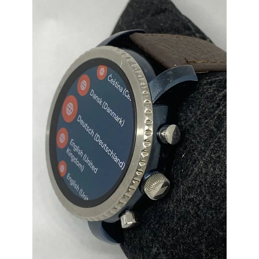 Fossil Gen 3 Authentic Genuine Smart Watch Custom Band FTW4004 LT141