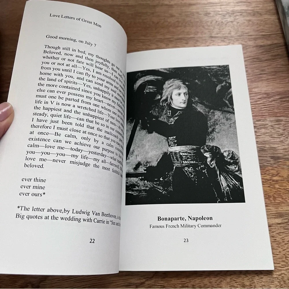 Love Letters of Great Men: The Collection of Love Letters Carrie Bradshaw