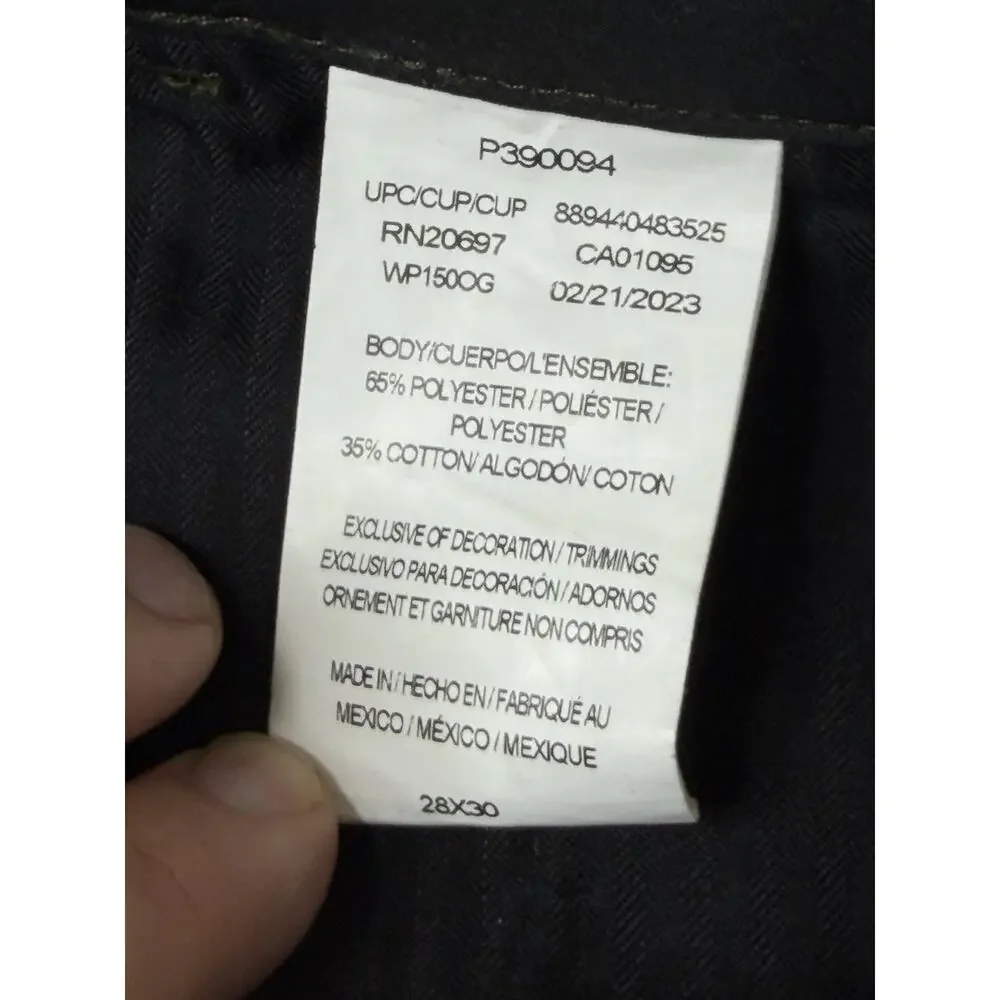Dickies‎ FLEX Slim Taper Work Pants Forest Green 28x30 Stretch