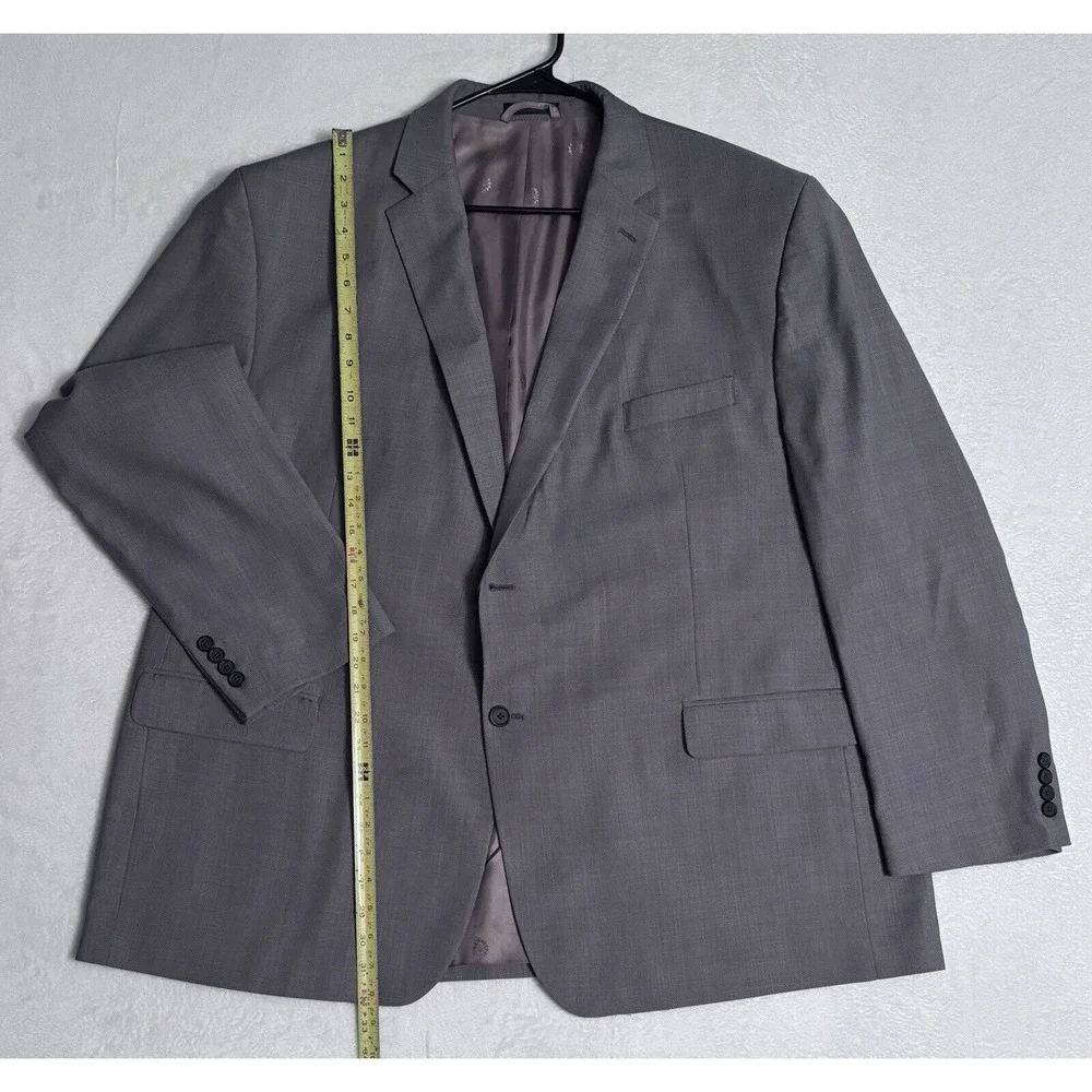 Lauren Ralph Lauren Blazer Jacket Brown 50R Wool Lapel‎ 2 Button