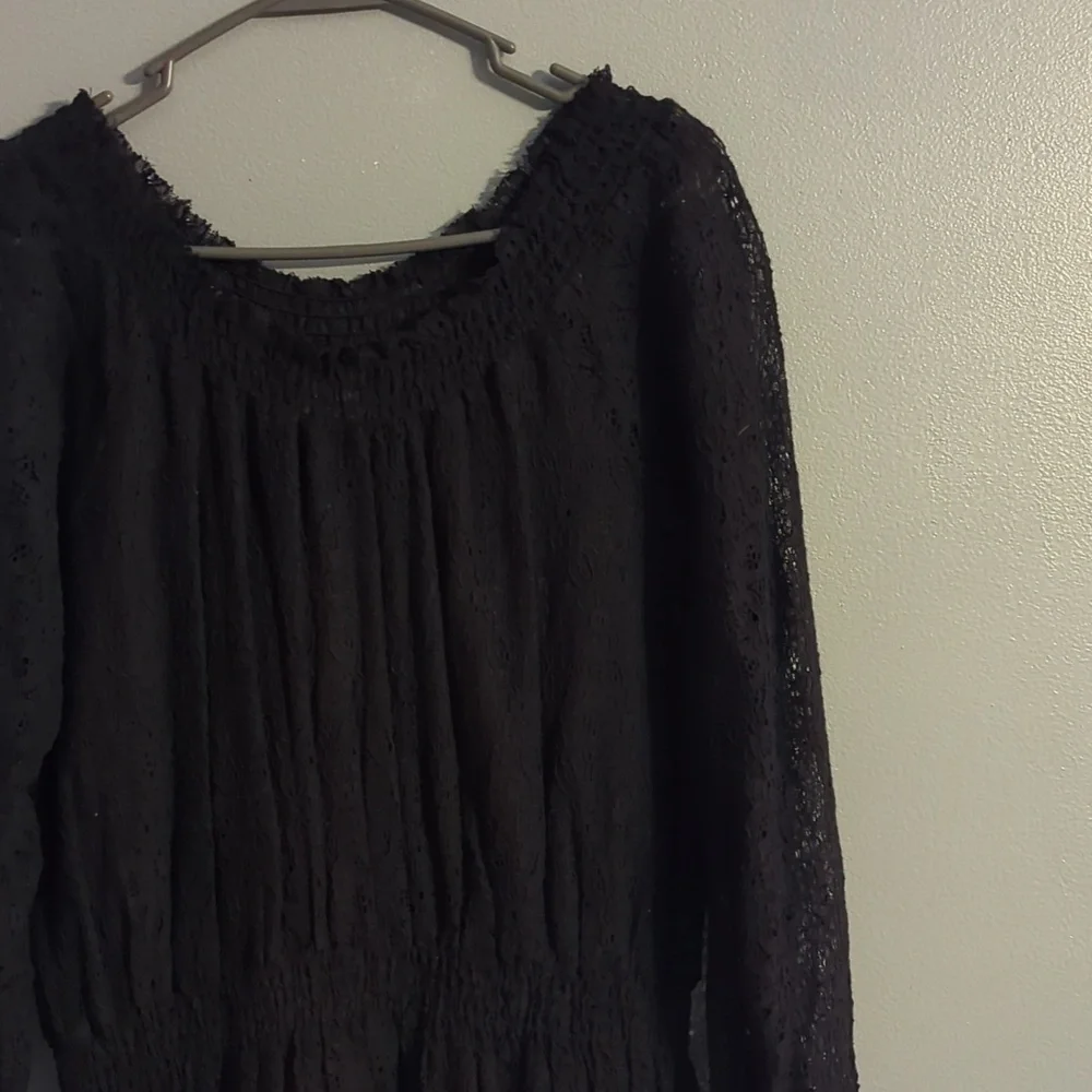 Euc Free People Lace Off The Shoulder Dress