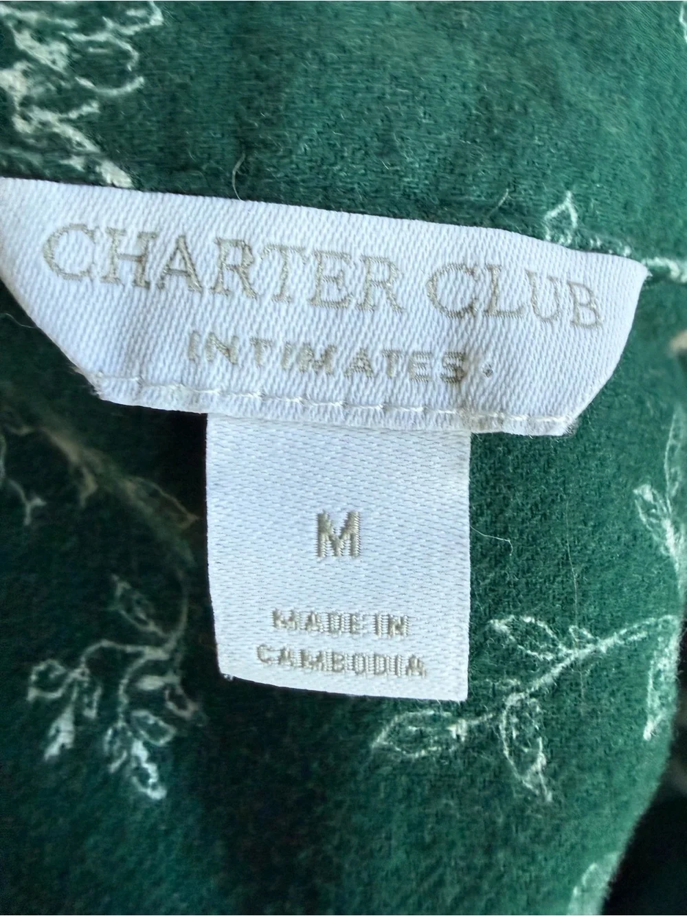 Charter Club good fit long