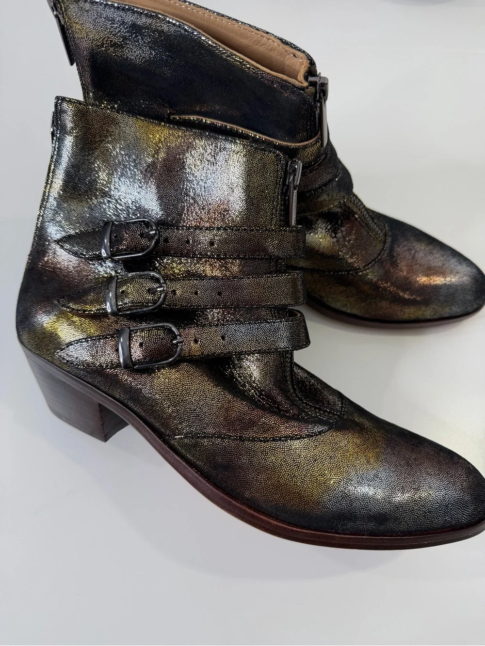 Modern Vice‎ Jasper Metallic Boots 8