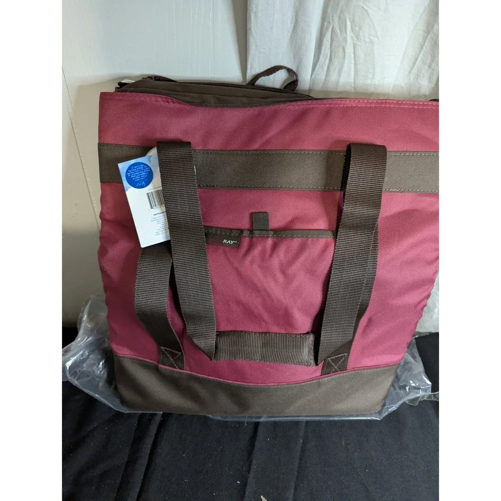 Rachael‎ Ray Pack N Go Jumbo Chill-out tote grocery travel foldable cooler bag