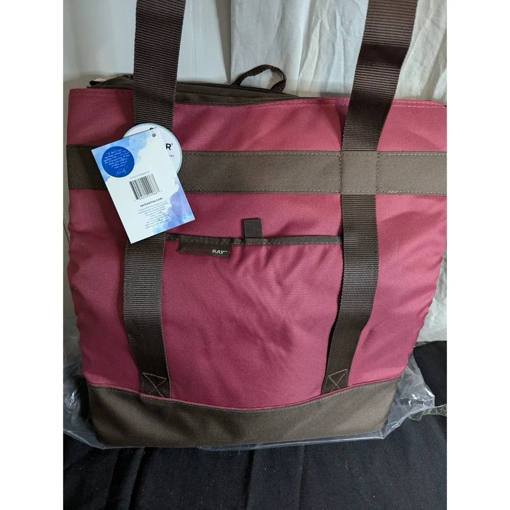Rachael‎ Ray Pack N Go Jumbo Chill-out tote grocery travel foldable cooler bag