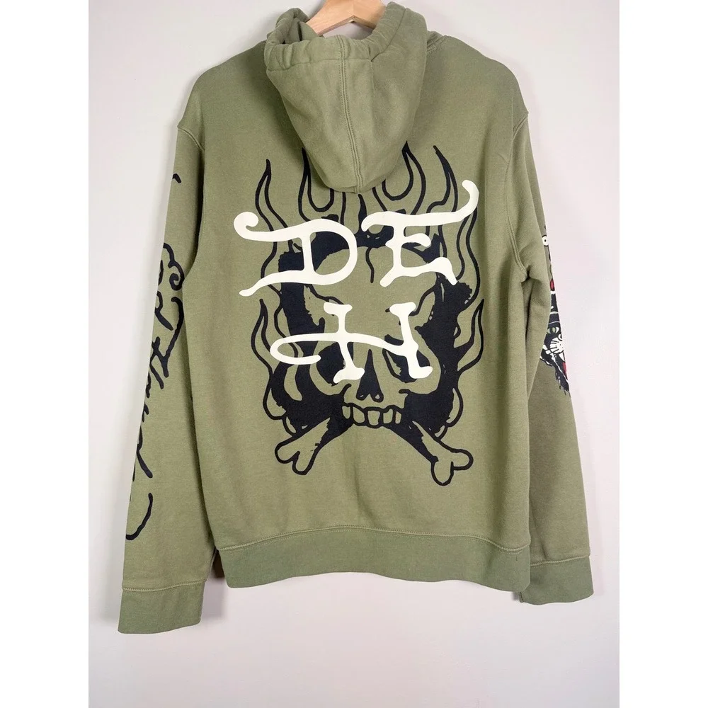 Ed Hardy length provide hoodie