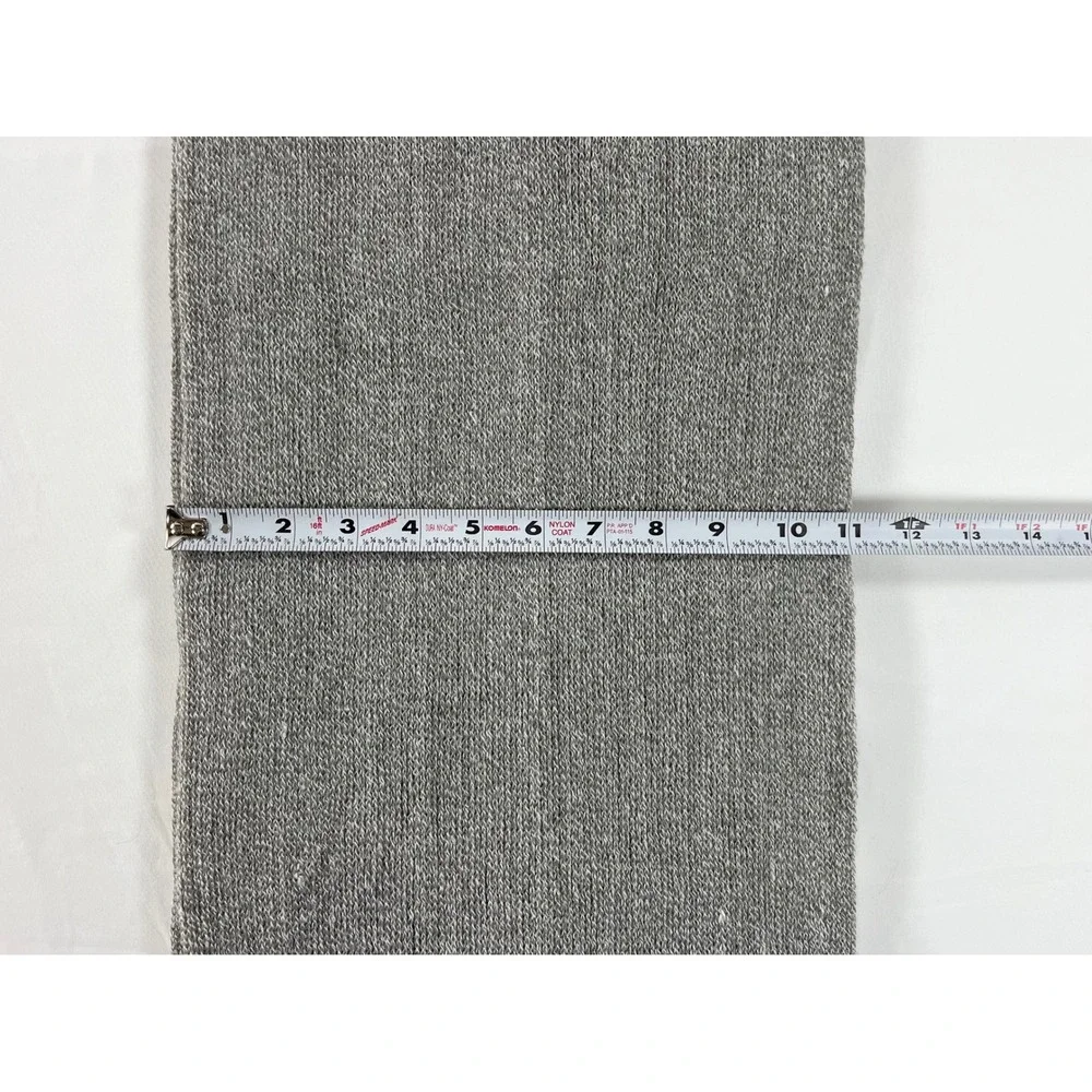 Calvin Klein Gray Infinity Scarf Quiet Luxury Preppy Minimalist Knit‎ Loop Scarf