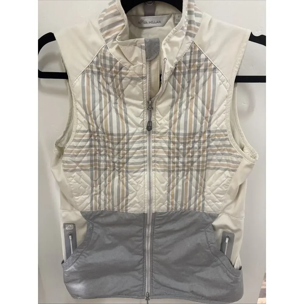 Peter Millar Women Lizzie Hybrid Vest Jacket Luxury Golf Country‎ Club S NWOT