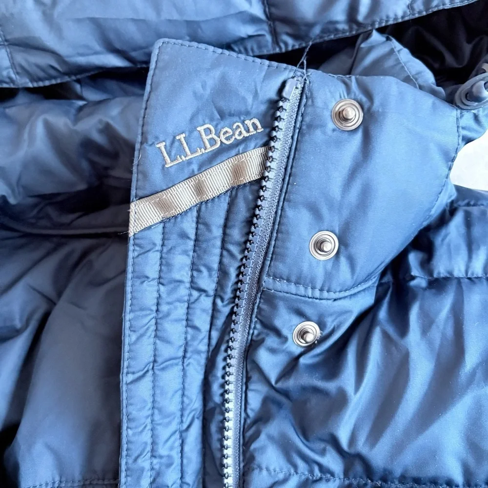 L.L. Bean Blue Ultrawarm Down Parka Jacket
