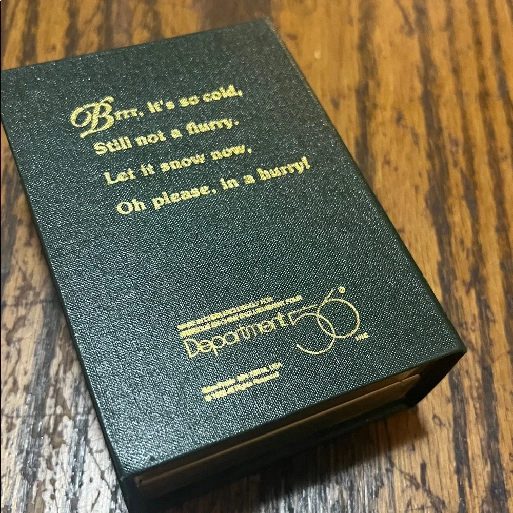 Department 56 ornament box