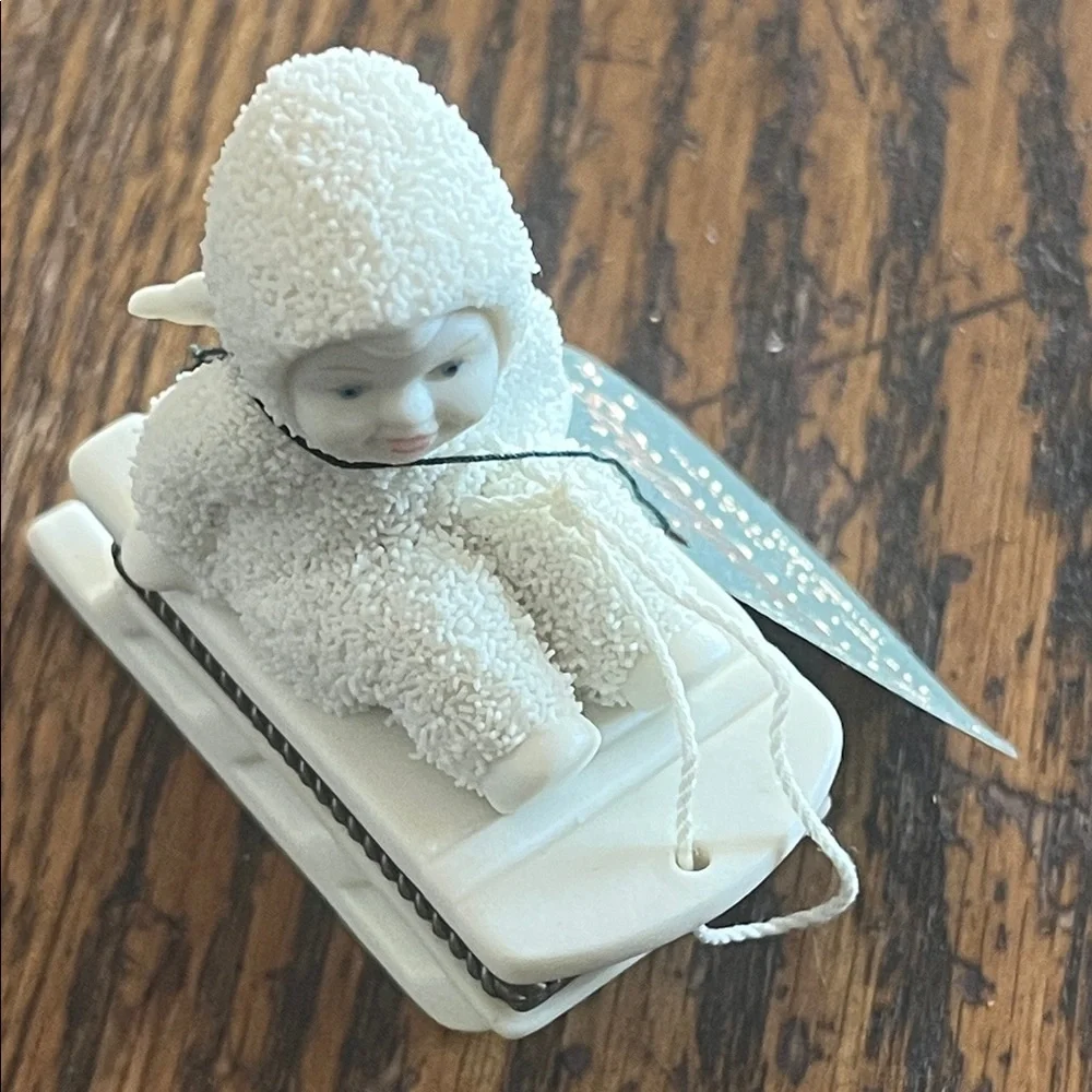 Snow babies Department 56 christmas ornament tight