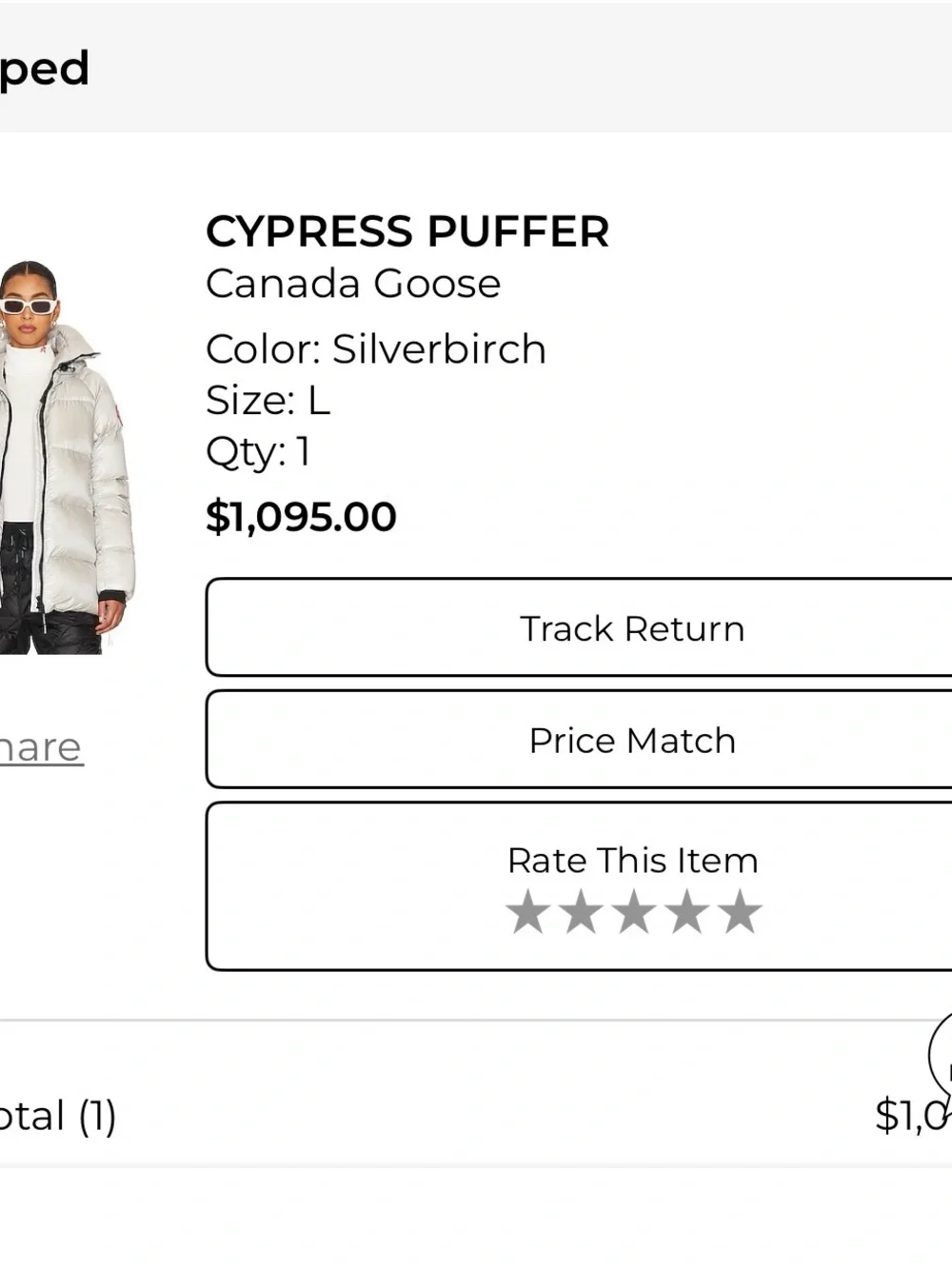 Canada Goose lightweight insulated
