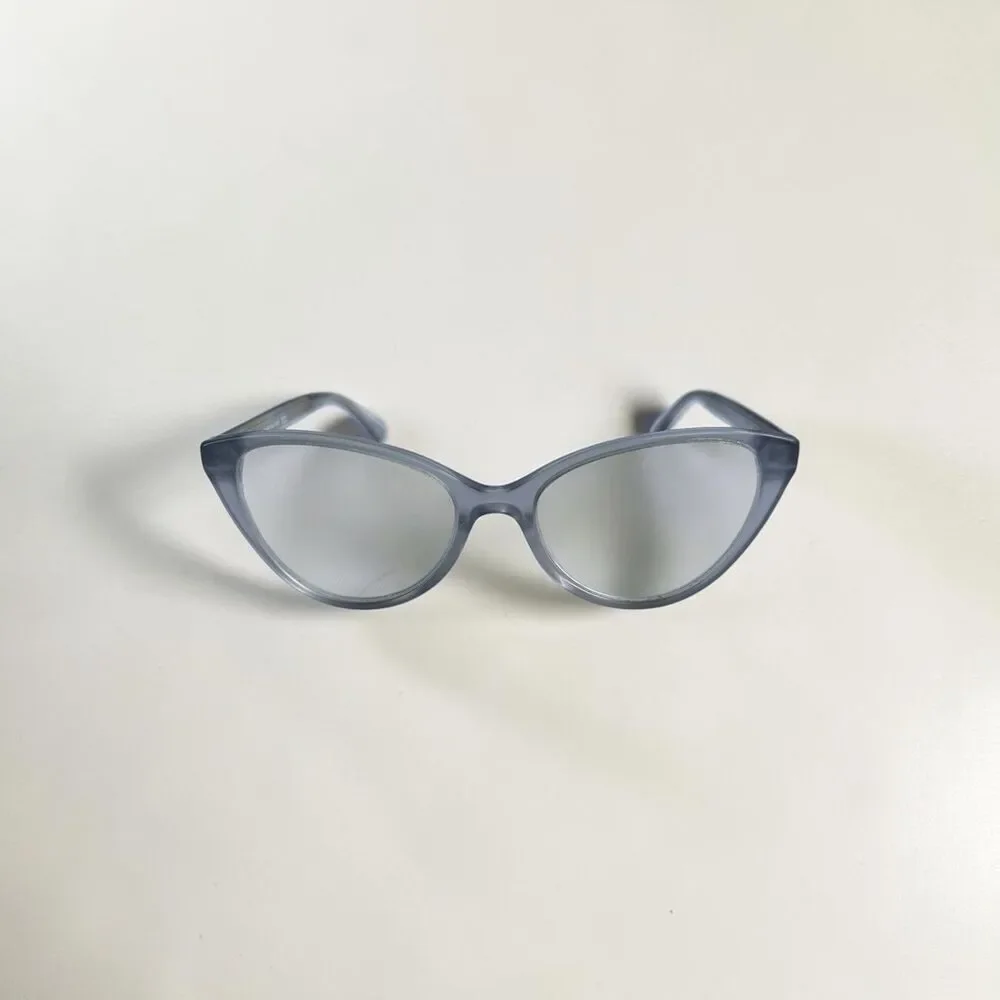 Kate Spade Novalee PJP Cat-Eye Eyeglasses Frames Only Translucent Light Gray 140