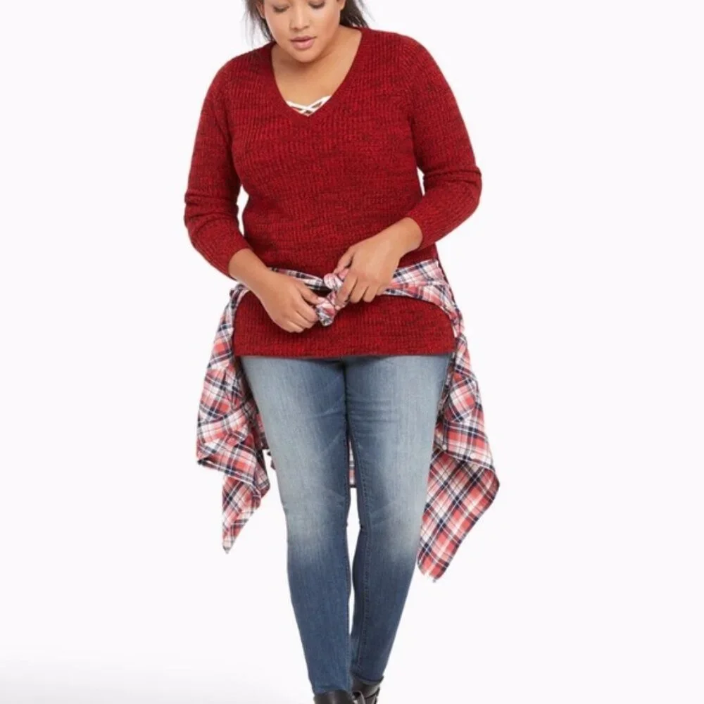 torrid sweater see part