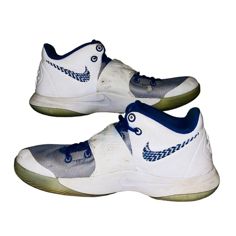 Size 10.5 -‎ Nike Kyrie Flytrap 3 White Varsity Royal BQ3060-100