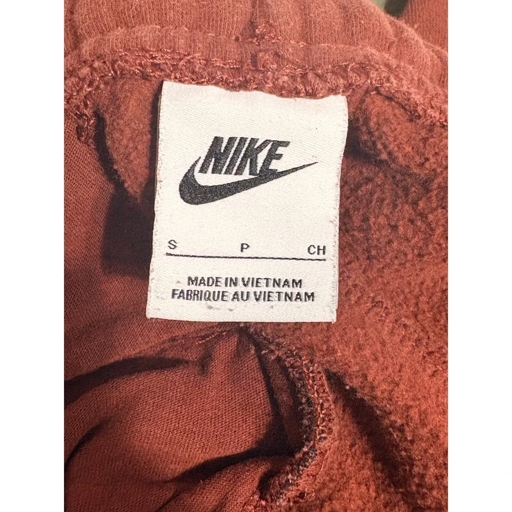 Nike‎ Sportswear Club Fleece Joggers Rust Brown Mens Small BV2671-217