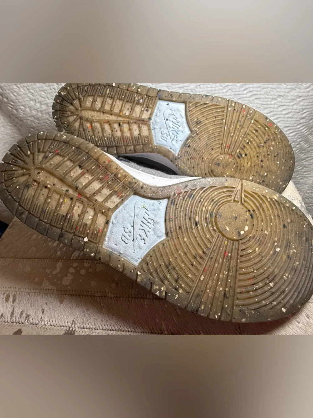 Nike uppers overlays
