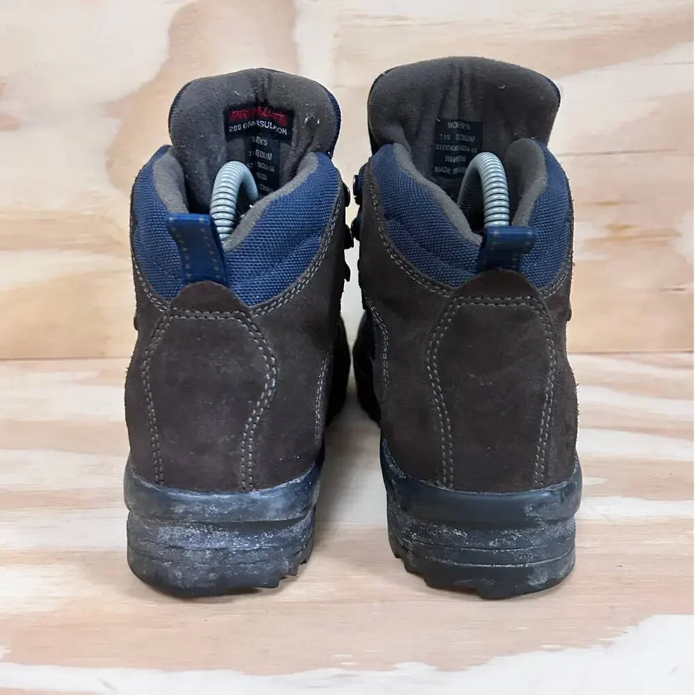 L.L. Bean - Gore-Tex Lace Up - Boots - Black/Blue - Women's - 7.5